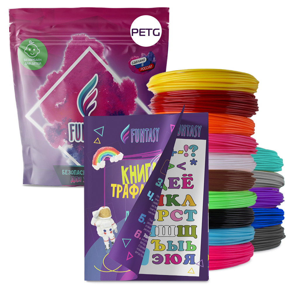 

Ручка 3D Funtasy SET-FUNTASY-BOOK-PETG-15-5, SET-FUNTASY-BOOK-PETG-15-5