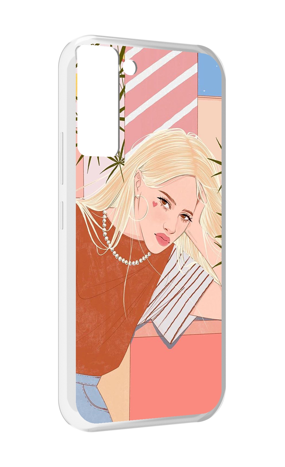 

Чехол MyPads летняя-девочка женский для Tecno Pop 5 LTE / Pop 5 Pro, Прозрачный, Tocco