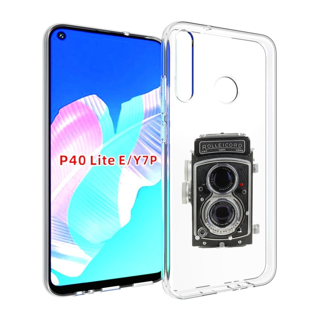 

Чехол бампер MyPads старый проектор для Huawei P40 Lite E, Прозрачный, Tocco