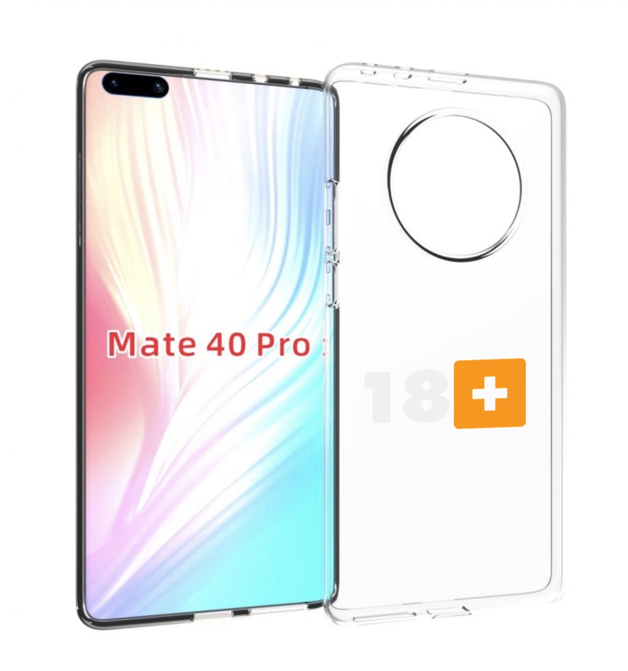 

Чехол MyPads 18+ для Huawei Mate 40 Pro (NOH-NX9), Прозрачный, Tocco