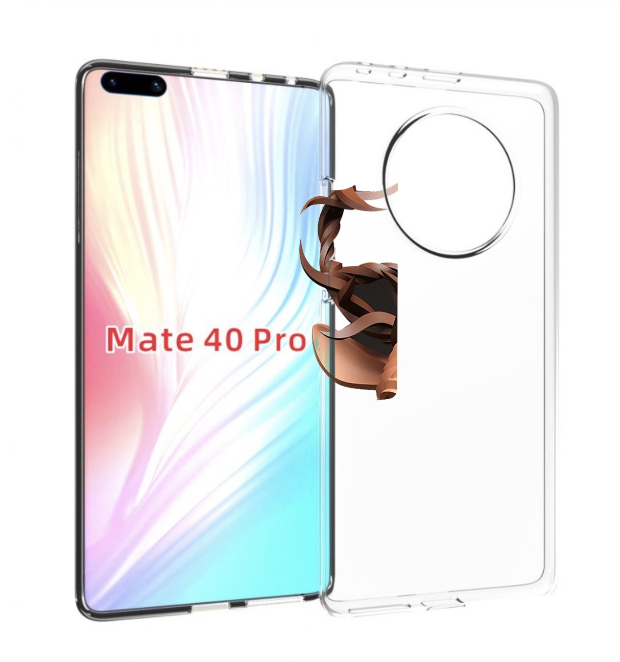 

Чехол MyPads 3D-олень для Huawei Mate 40 Pro (NOH-NX9), Прозрачный, Tocco