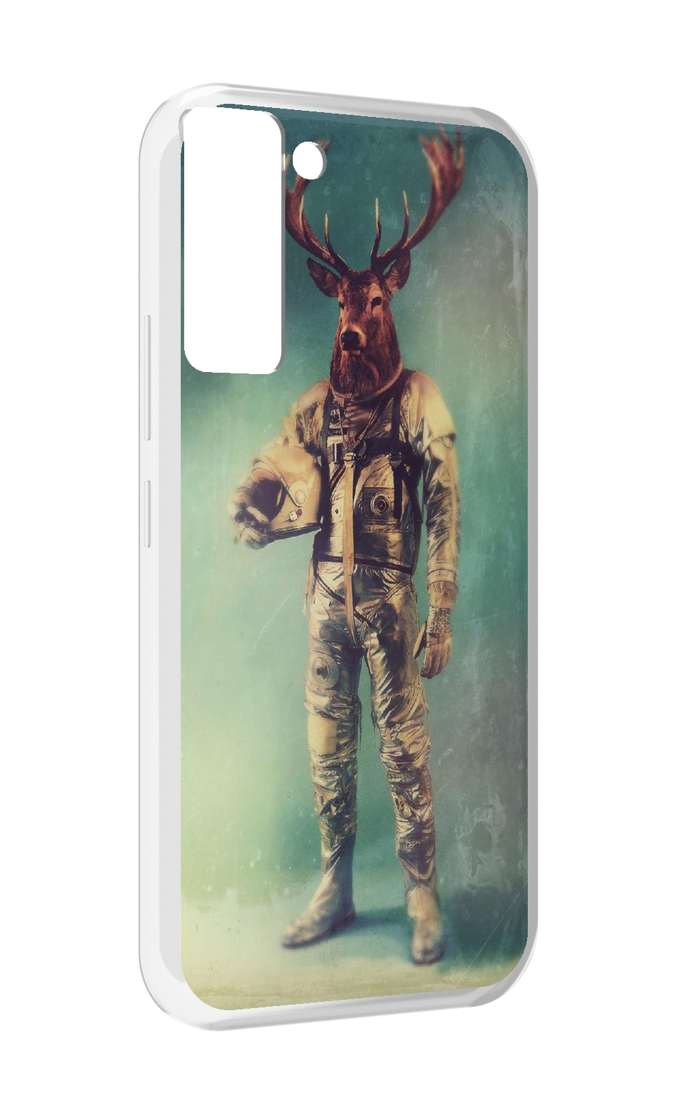 

Чехол MyPads лось космонавт для Tecno Pop 5 LTE / Pop 5 Pro, Прозрачный, Tocco