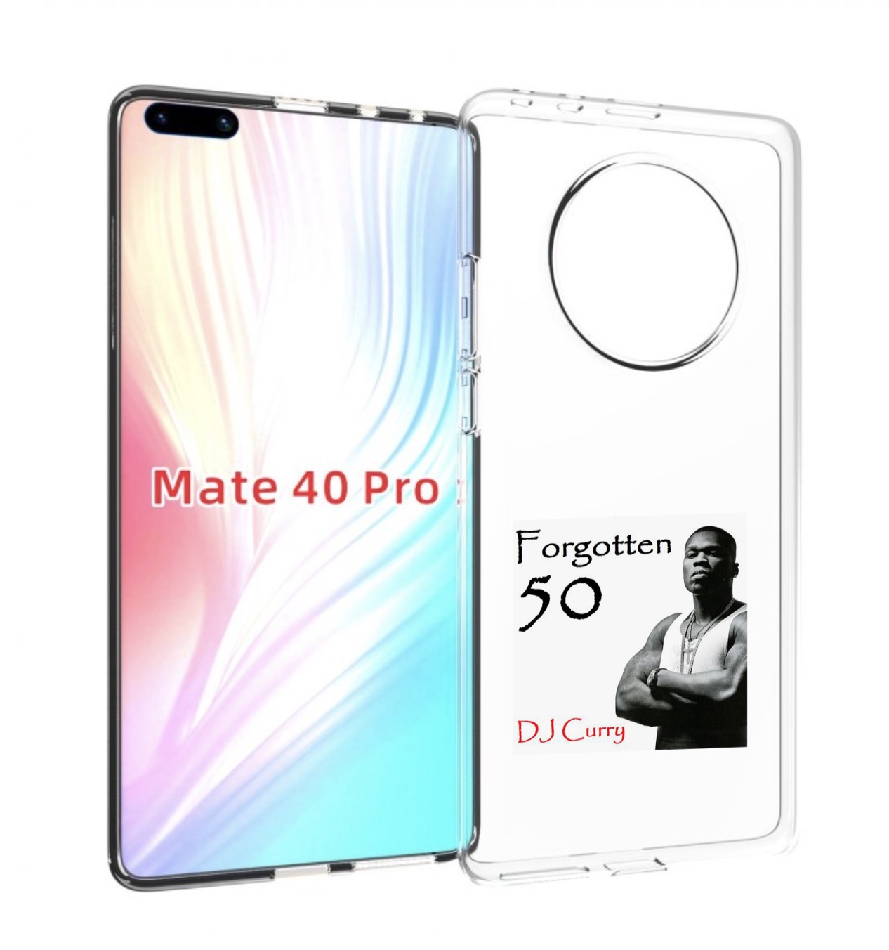 

Чехол MyPads 50 Cent - Forgotten 50 для Huawei Mate 40 Pro (NOH-NX9), Прозрачный, Tocco