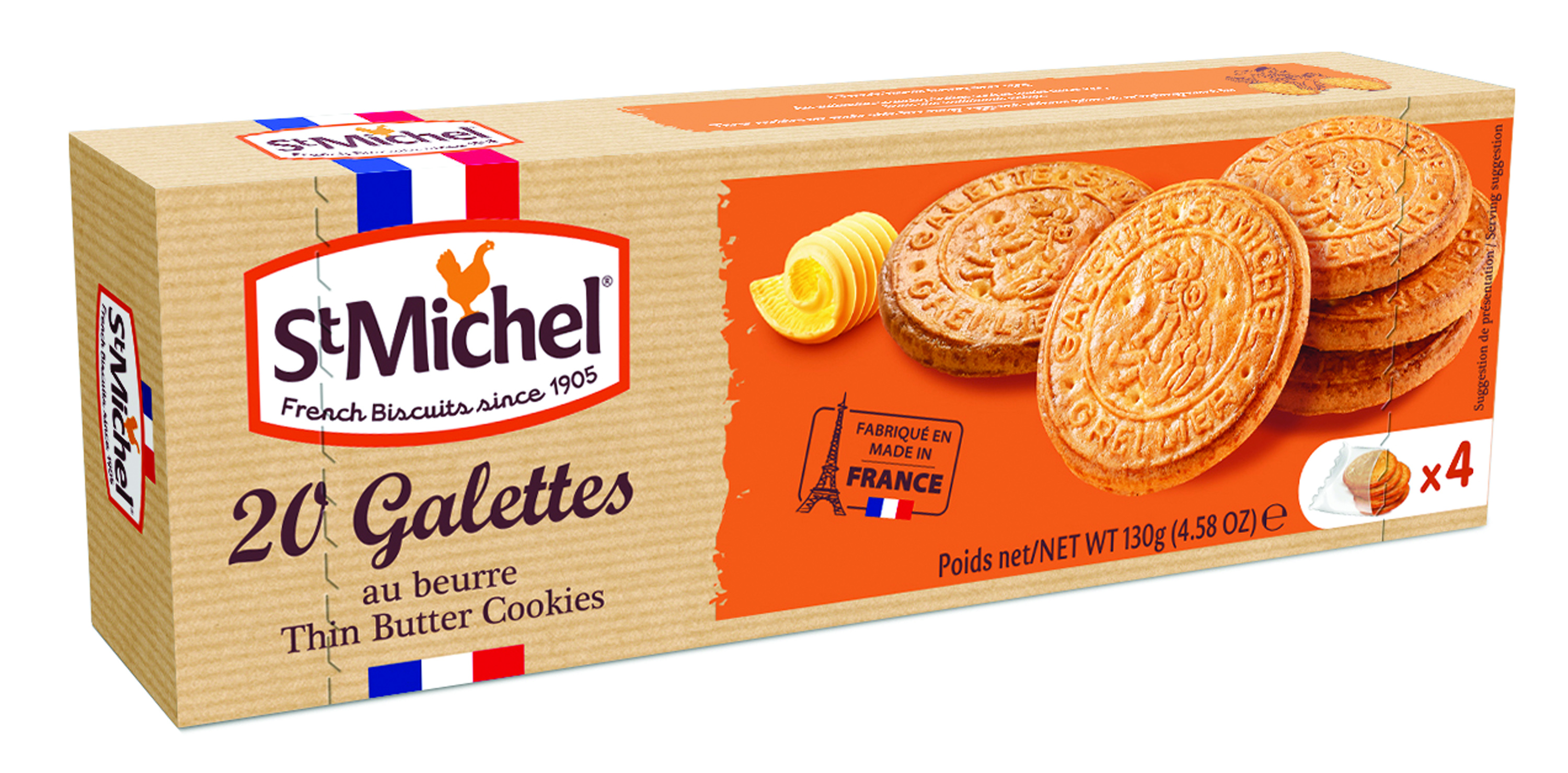 

Печенье St Michel сливочное, традиционное, 20 шт., 130 г