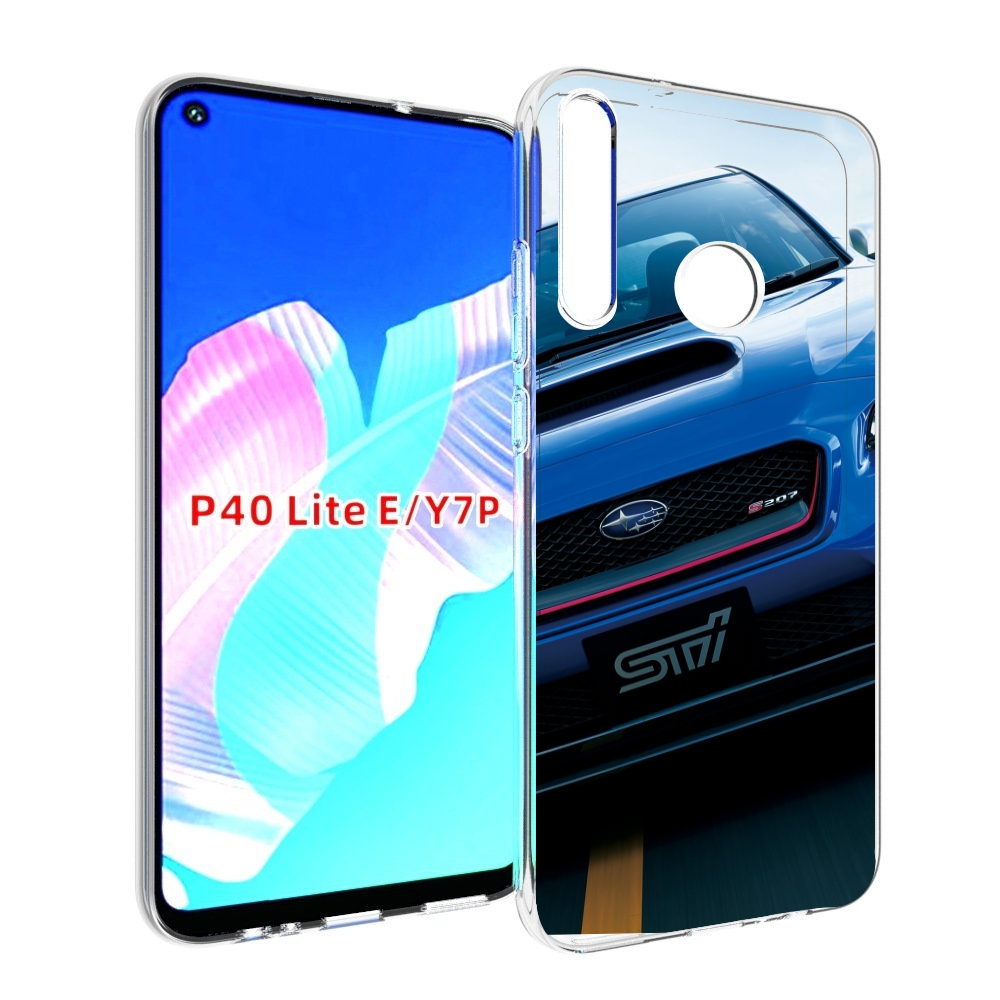 

Чехол бампер MyPads субару subaru 2 для Huawei P40 Lite E, Прозрачный, Tocco