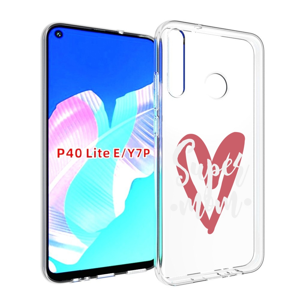 

Чехол бампер MyPads супер-мать для Huawei P40 Lite E, Прозрачный, Tocco
