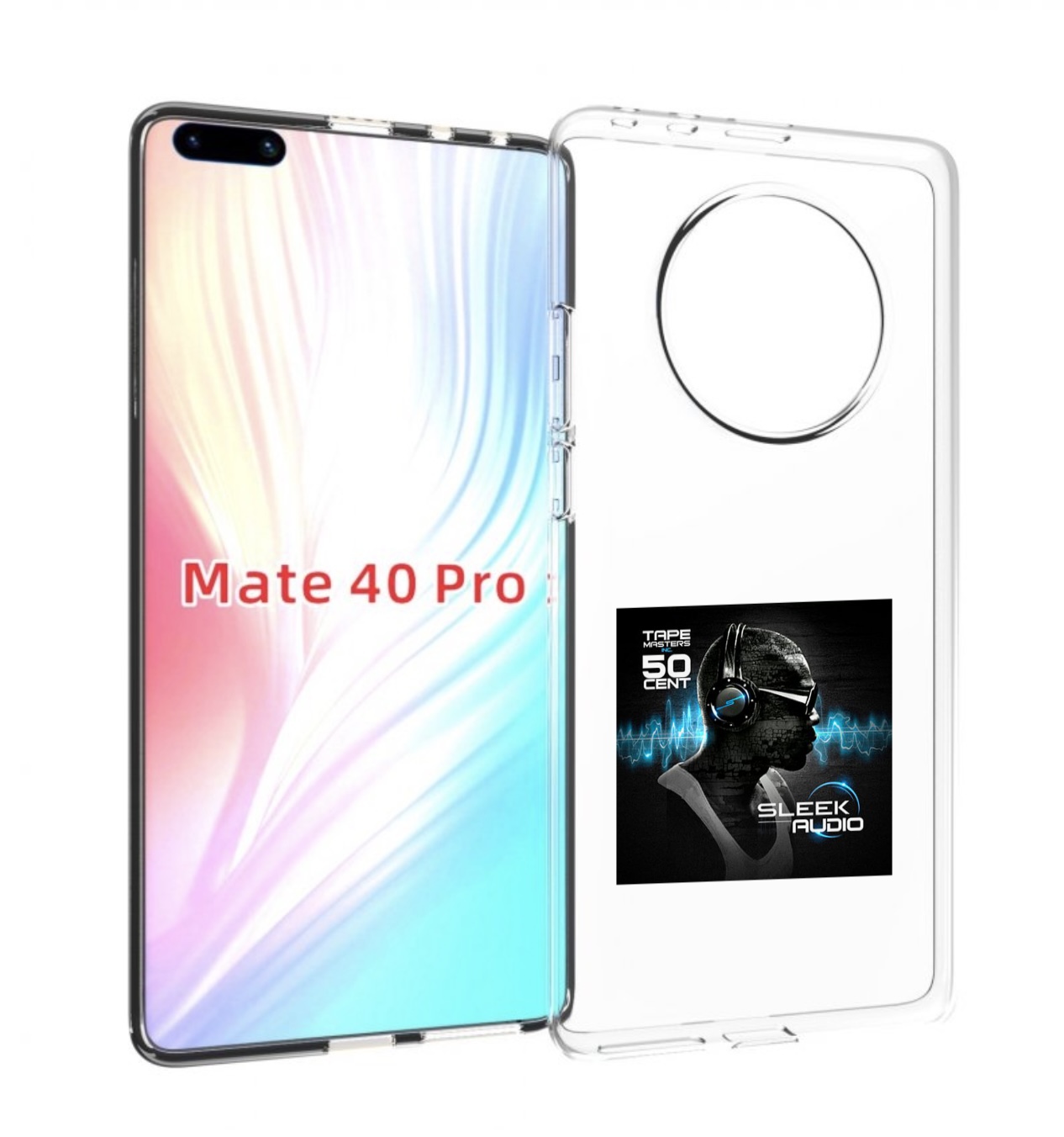 

Чехол MyPads 50 Cent - Sleek Audio для Huawei Mate 40 Pro (NOH-NX9), Прозрачный, Tocco