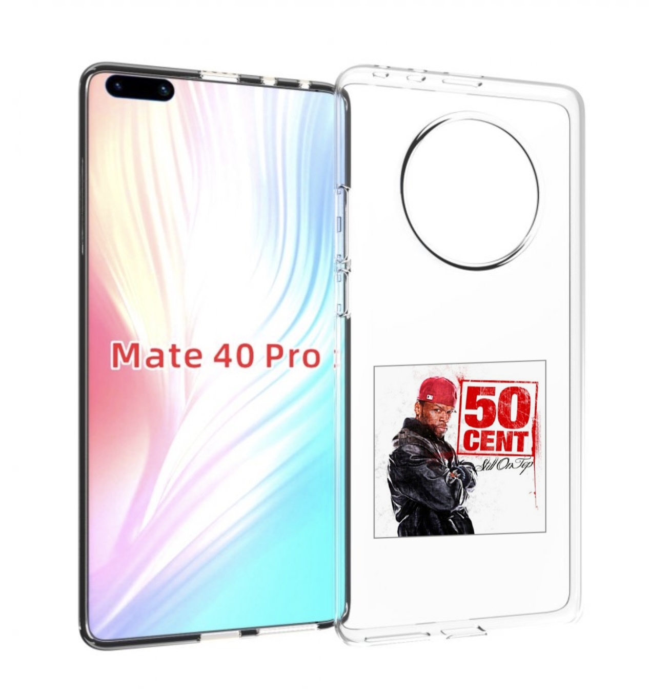

Чехол MyPads 50 Cent - Still On Top для Huawei Mate 40 Pro (NOH-NX9), Прозрачный, Tocco