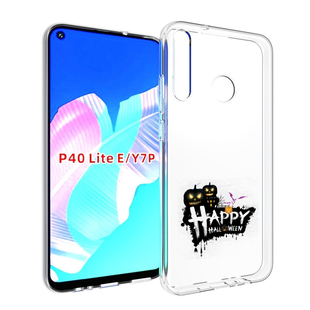 

Чехол бампер MyPads счастливого хэллоуина для Huawei P40 Lite E, Прозрачный, Tocco