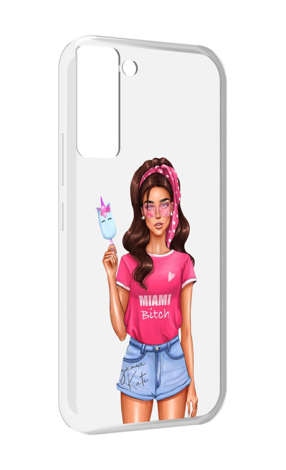 

Чехол MyPads майами-битч женский для Tecno Pop 5 LTE / Pop 5 Pro, Прозрачный, Tocco
