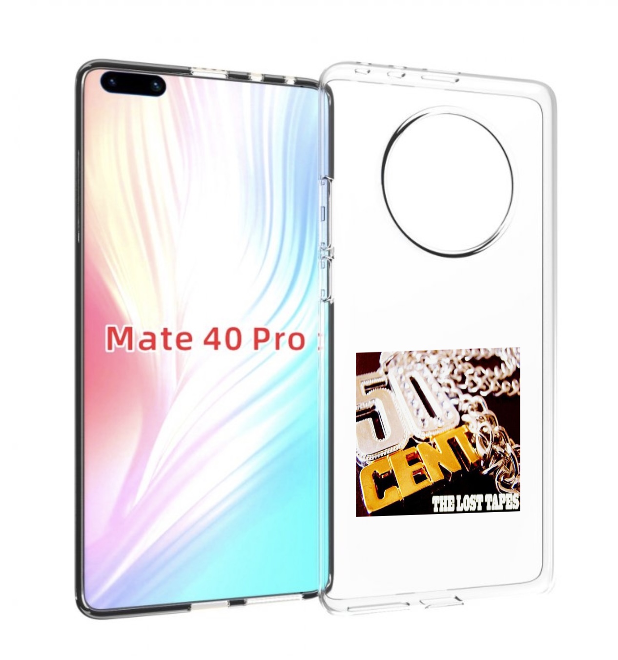 

Чехол MyPads 50 Cent - The Lost Tapes для Huawei Mate 40 Pro (NOH-NX9), Прозрачный, Tocco