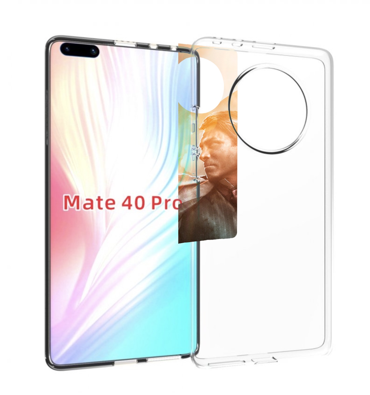 

Чехол MyPads Bioshock Infinite для Huawei Mate 40 Pro (NOH-NX9), Прозрачный, Tocco