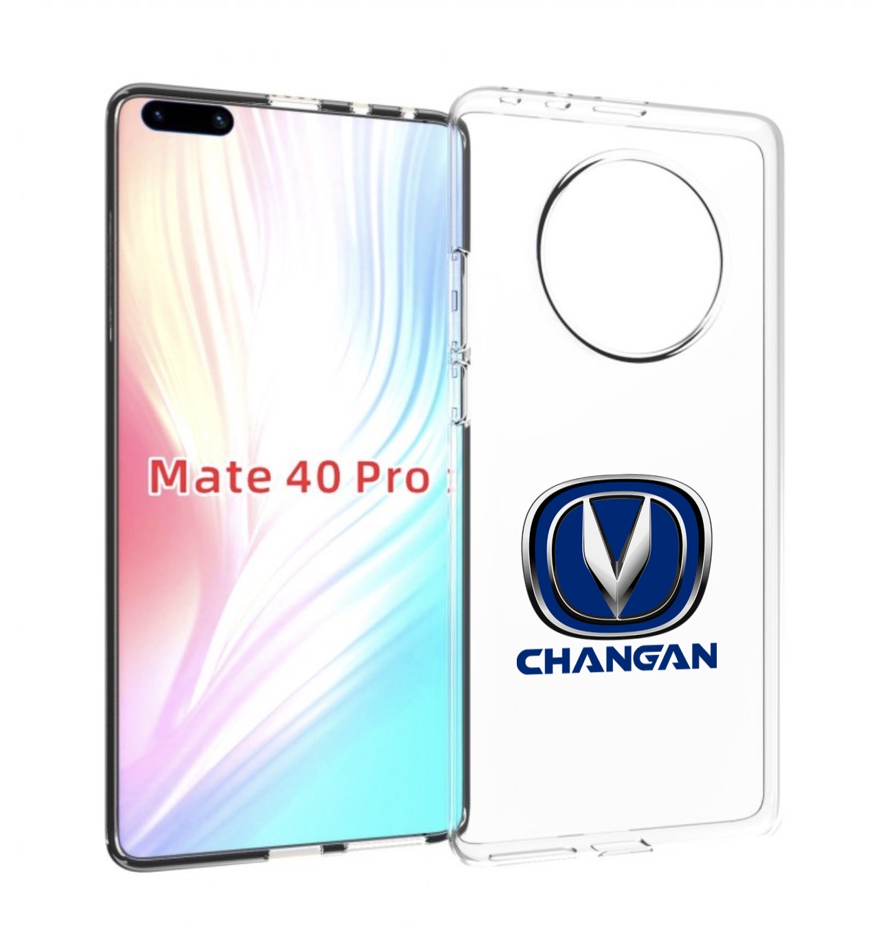 

Чехол Mypads Changan Мужской Для Huawei Mate 40 Pro (Noh-Nx9), Прозрачный, Tocco