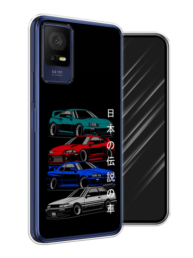 

Чехол Awog на TCL 408 "JDM Legend cars", Зеленый;красный;синий, 291350-5
