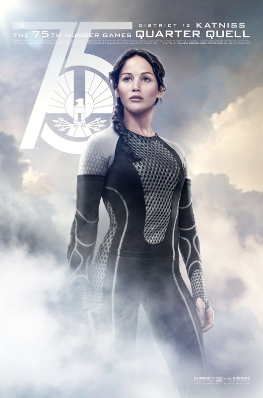 

Постер к фильму "Голодные игры: И вспыхнет пламя" (The Hunger Games Catching Fire) A4
