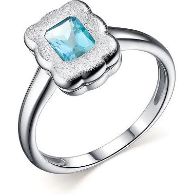 

Кольцо с 1 топазом из серебра р. 19 Алкор серебро 01-2383_00ТБ-00, 01-2383_00ТБ-00