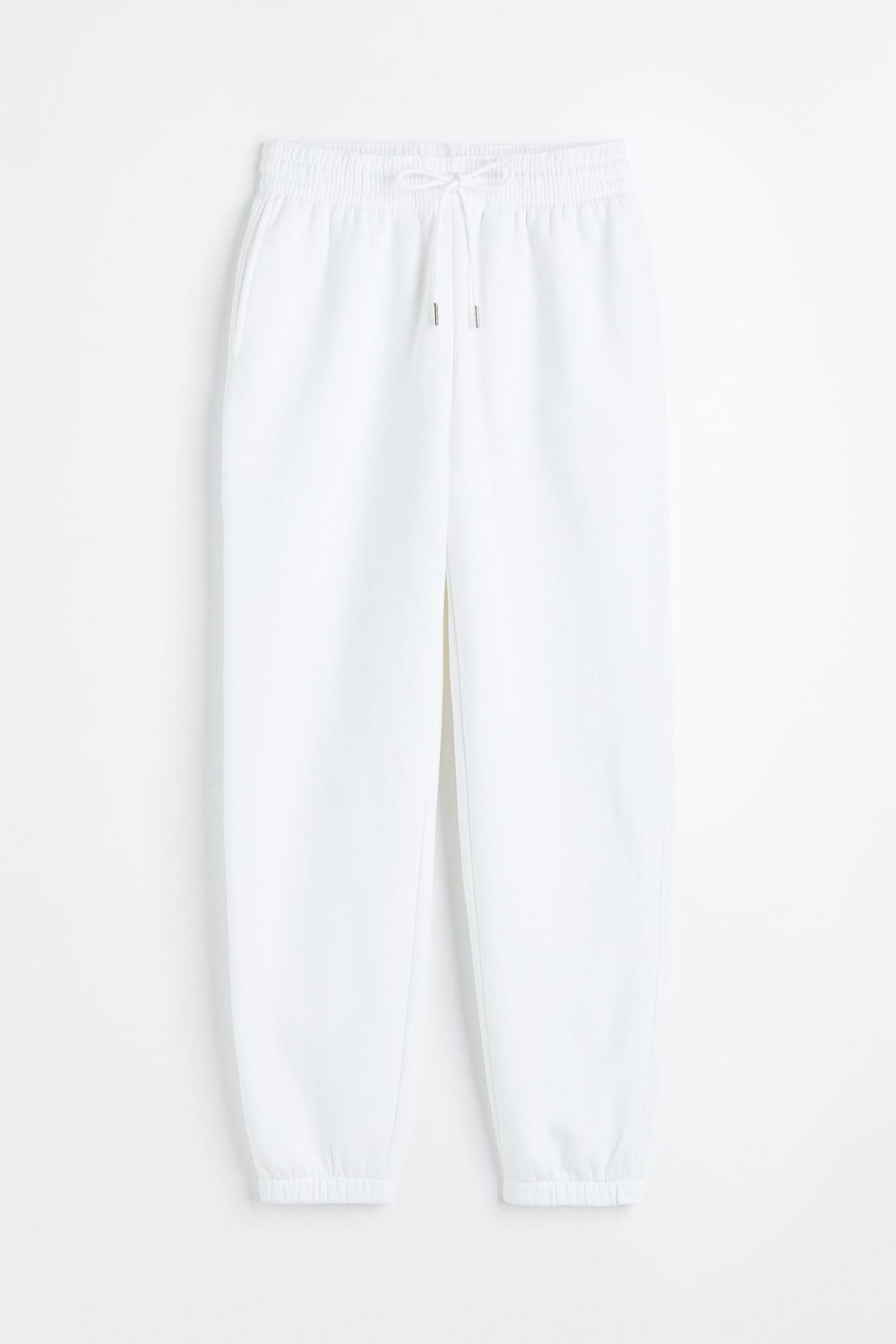 

Брюки женские H&M 0932722 белые M, Белый, 0932722