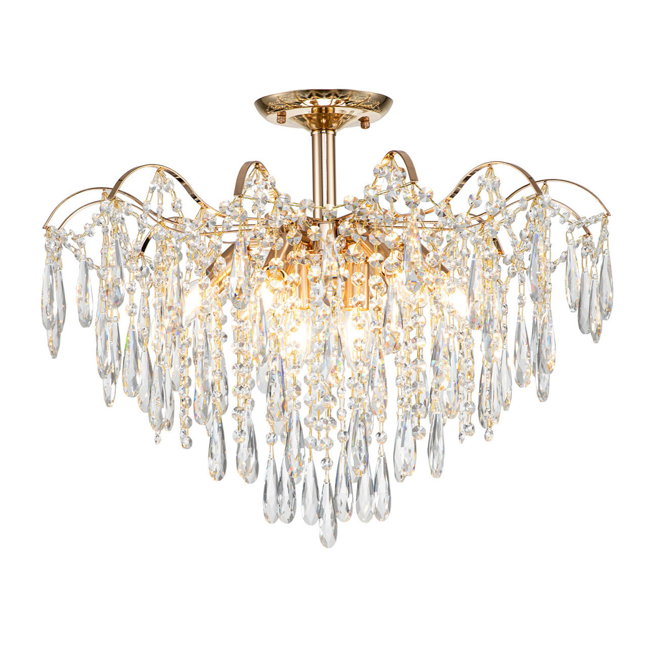

Светильник на штанге Escada 1124/8PL E14*40W Gold