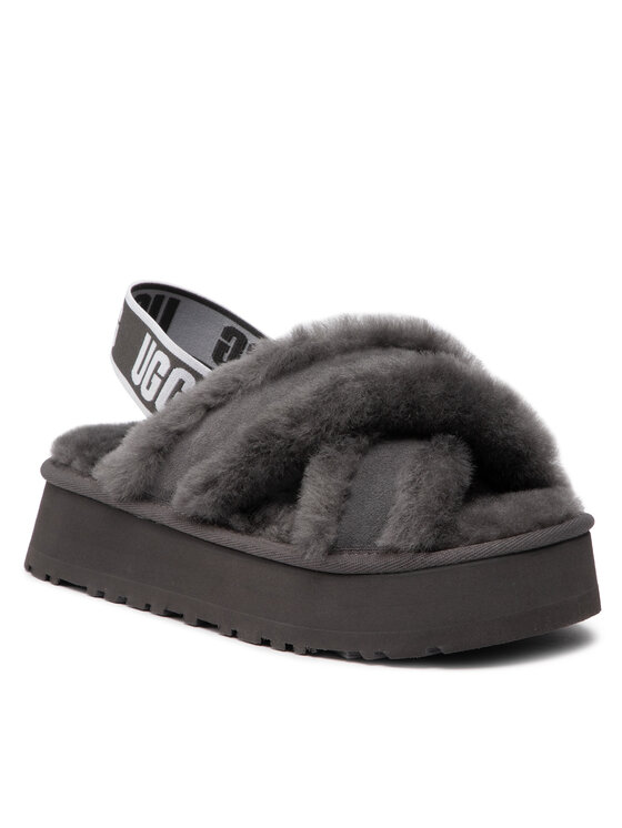 

Тапочки W Disco Cross Slide 1121550 Ugg серый 36 EU, W Disco Cross Slide 1121550