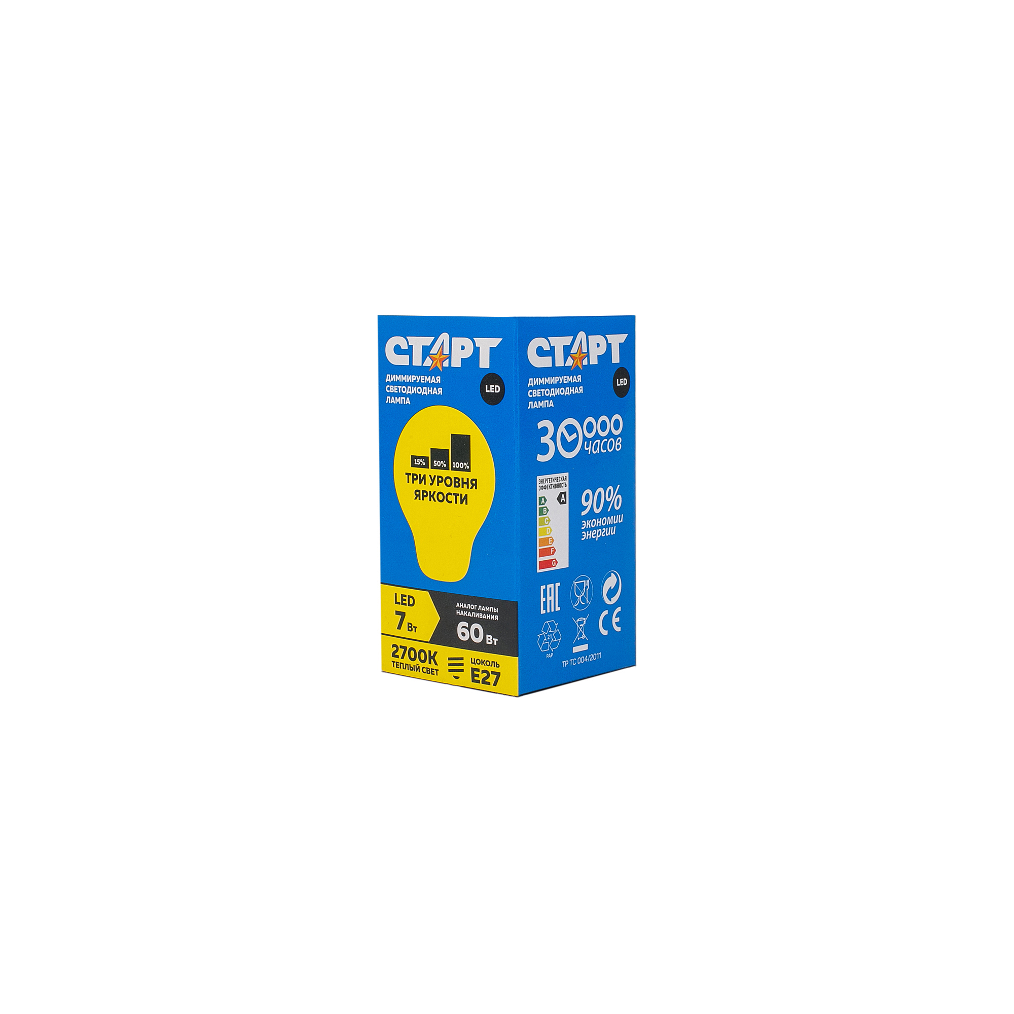 

Лампа Старт LED SphereE14 7W27 Dim Step, LED Sphere E14 7W27 Dim Step