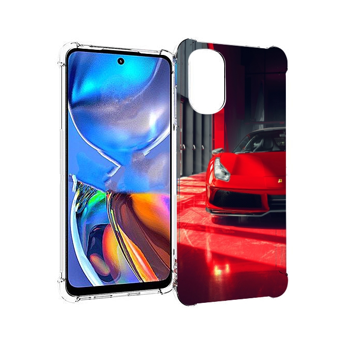 

Чехол MyPads ферра для Motorola Moto E32, Прозрачный, Tocco
