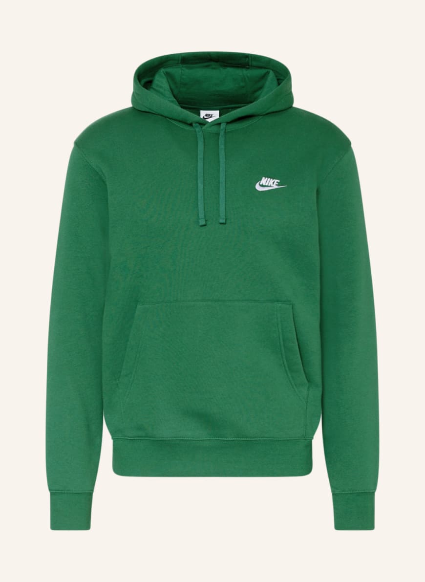 Худи мужское Nike 1001206356 зеленое XL (доставка из-за рубежа)