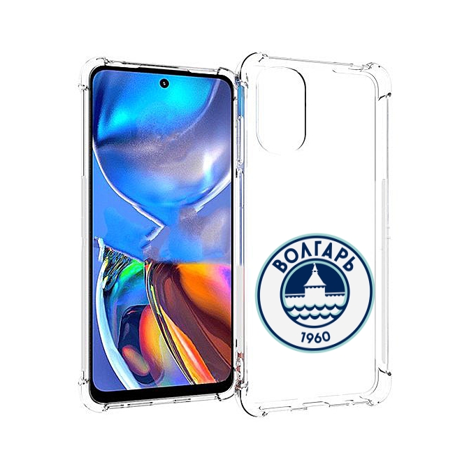 

Чехол MyPads фк волгарь астрахань для Motorola Moto E32, Прозрачный, Tocco