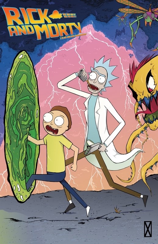

Постер к мультфильму "Рик и Морти" (Rick and Morty) Оригинальный 68,6x101,6 см