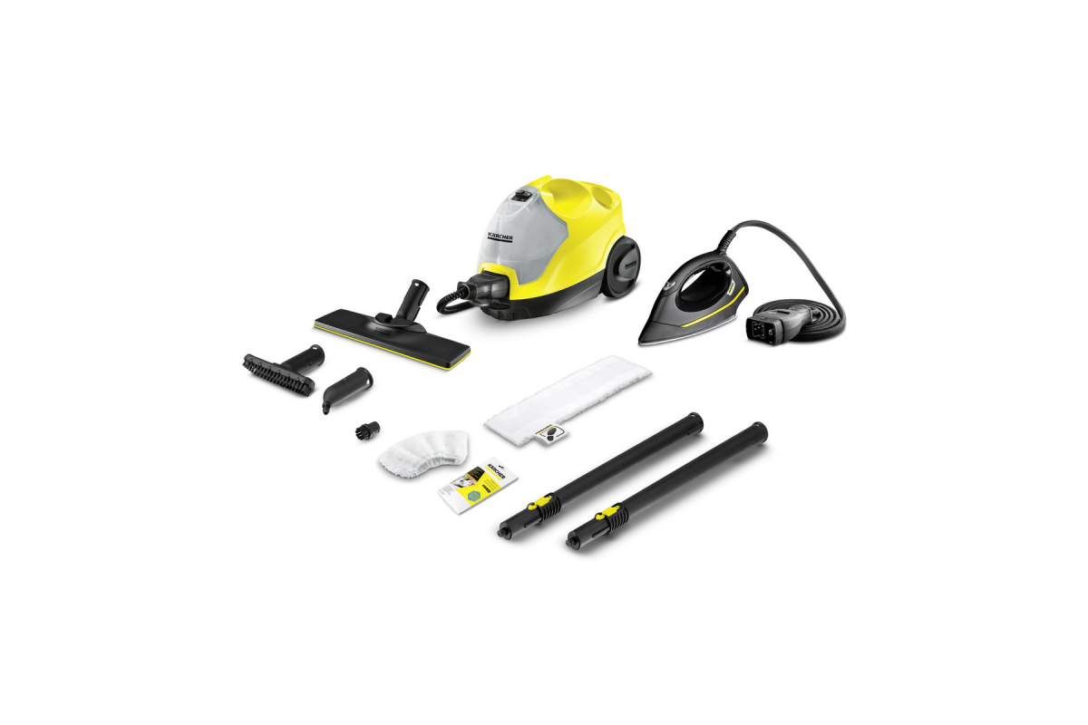 фото Паровой очиститель karcher sc 4 easyfix iron kit + латексные перчатки