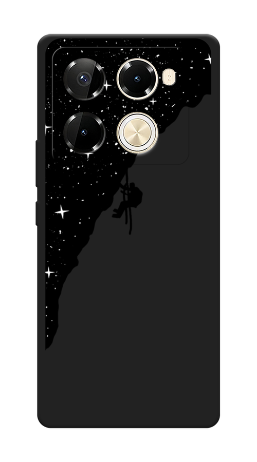 

Чехол Awog на Infinix Note 40 Pro 5G/Note 40 Pro Plus "Скалолаз в космосе", Черный;белый;бежевый, 3106052-1