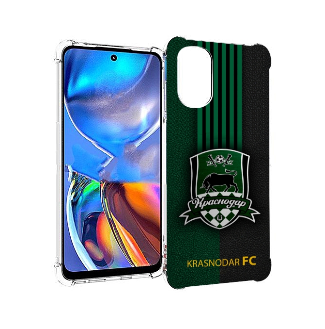 

Чехол MyPads фк краснодар мужской для Motorola Moto E32, Прозрачный, Tocco