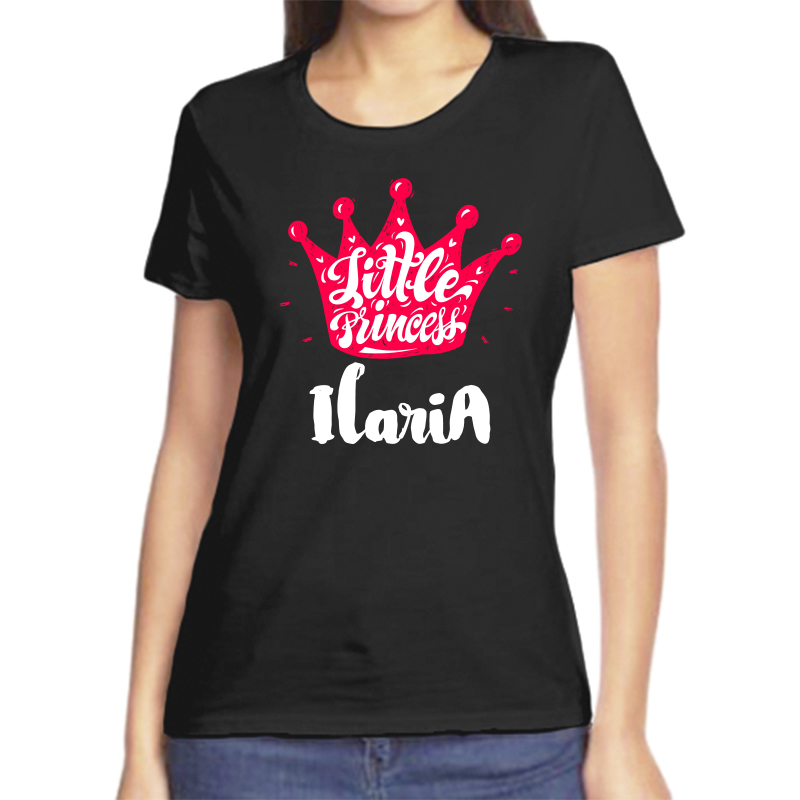 

Футболка женская черная 54 р-р little princess илария, Черный, fzh_little_princess_Ilariya