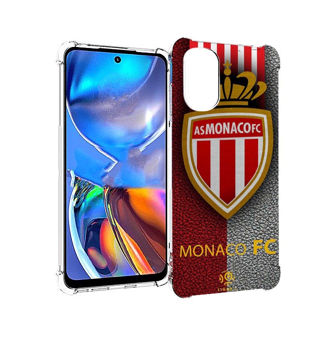 

Чехол MyPads фк монако для Motorola Moto E32, Прозрачный, Tocco