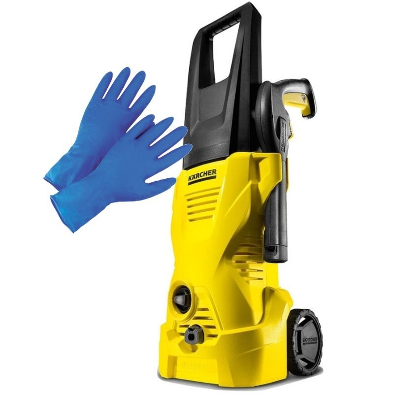 фото Мойка высокого давления karcher k 2 eu + подарок латексные перчатки