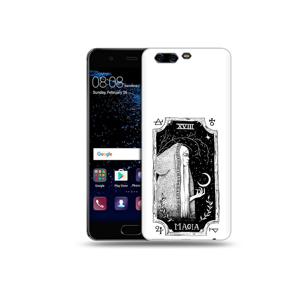 

Чехол MyPads Tocco для Huawei P10 лунная магия (PT60870.50.447), Прозрачный, Tocco