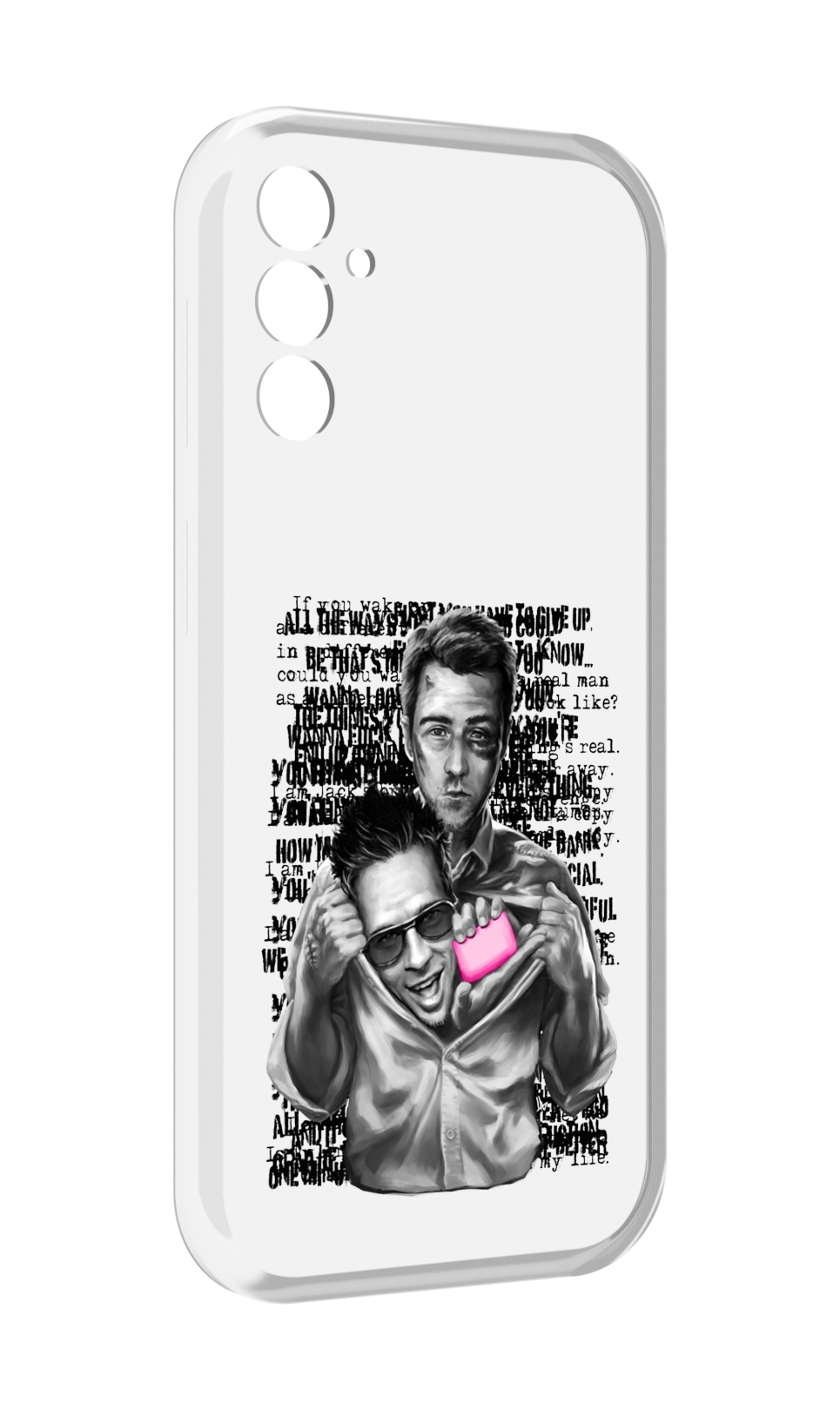 

Чехол MyPads бойцовский клуб для Samsung Galaxy M13, Прозрачный, Tocco