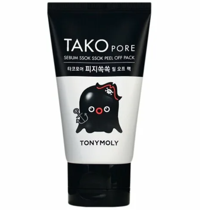 фото Маска tony moly takopore sebum ssok ssok peel off pack отшелушивающая, 60 мл