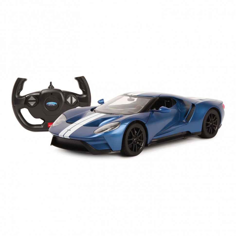 фото Машина rastar ру 1:14 ford gt синяя 78100 b