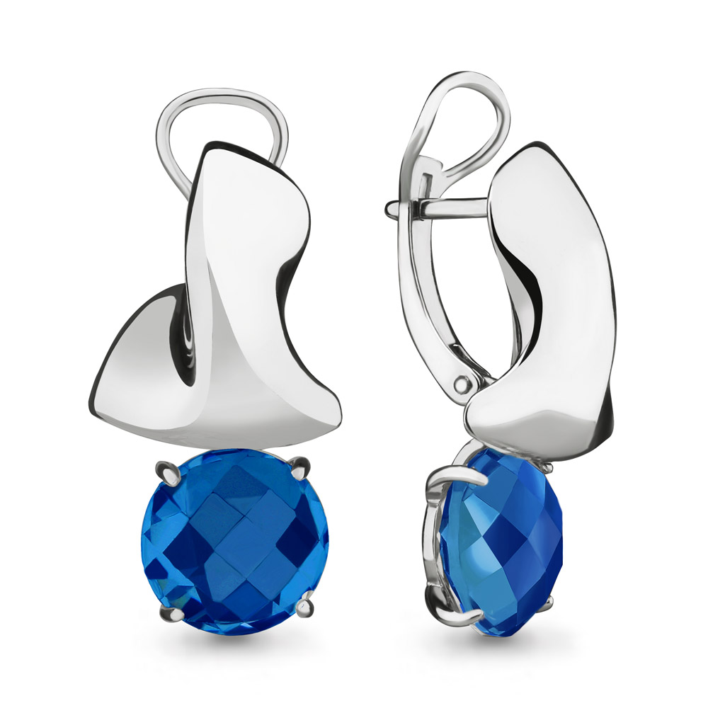 

Серьги из серебра с топазом Aquamarine 4494193_925_р, 4494193_925_р