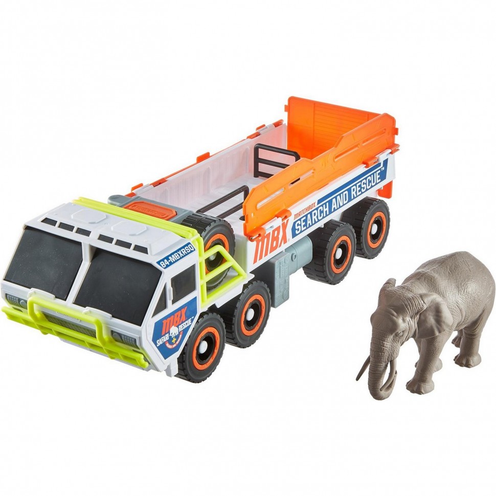фото Машинка matchbox спасение животных с фигуркой gmh44
