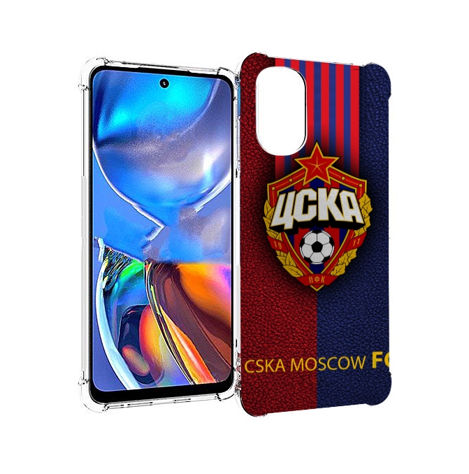Чехол MyPads фк цска для Motorola Moto E32