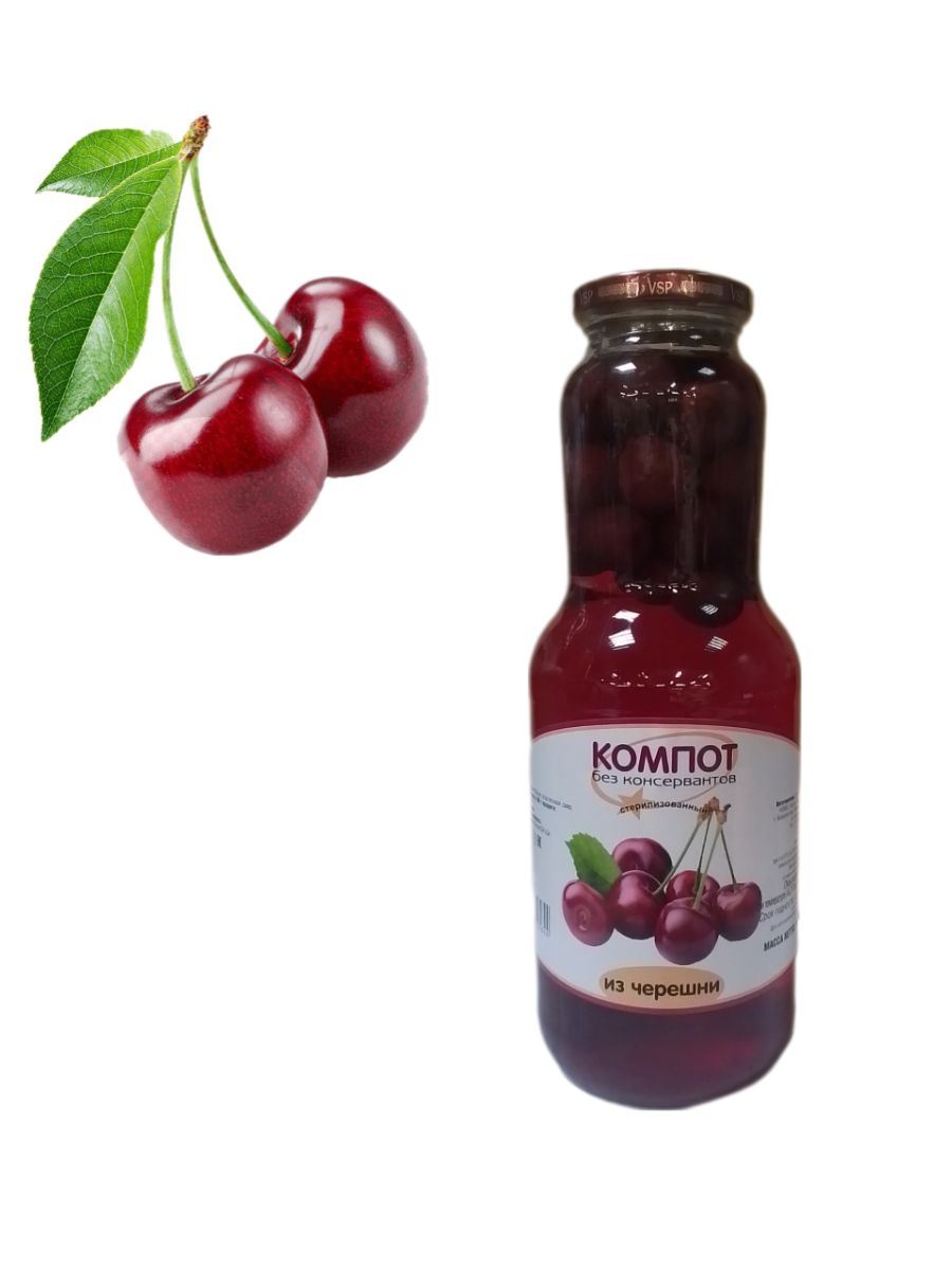 

Компот из красной черешни, 1 л