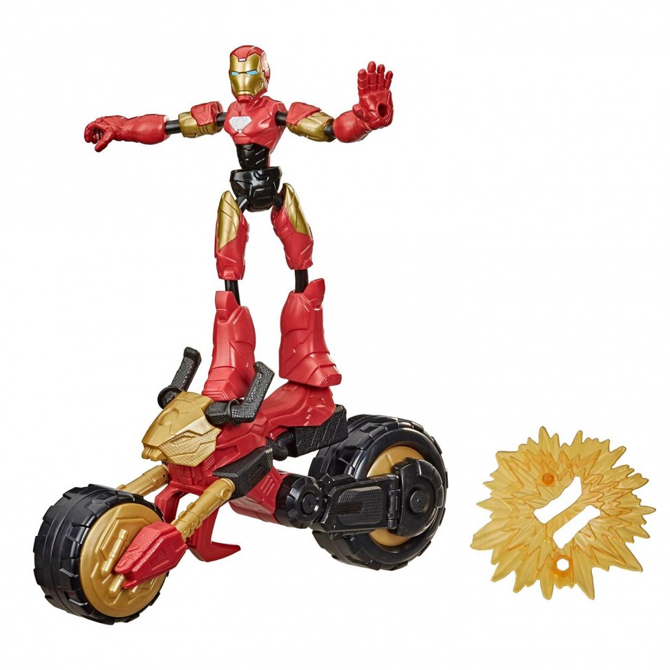 

Набор игровой Hasbro (Marvel) Бенди Железный человек на мотоцикле F02445L0