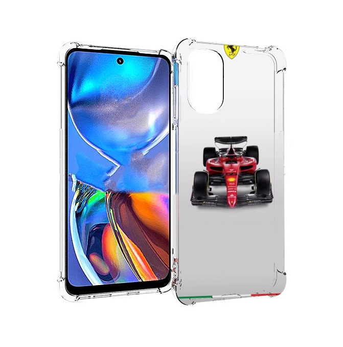 

Чехол MyPads формула 1 феррари для Motorola Moto E32, Прозрачный, Tocco