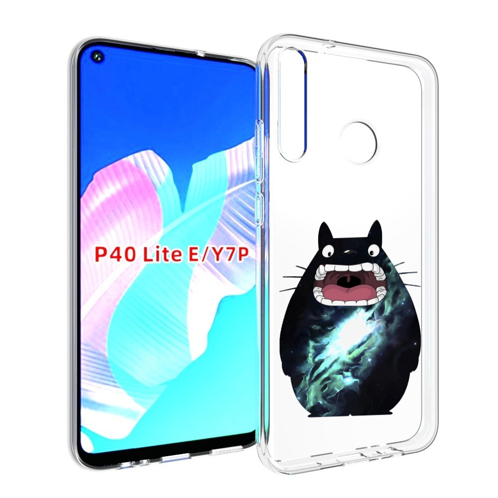 

Чехол бампер MyPads тоторо для Huawei P40 Lite E, Прозрачный, Tocco