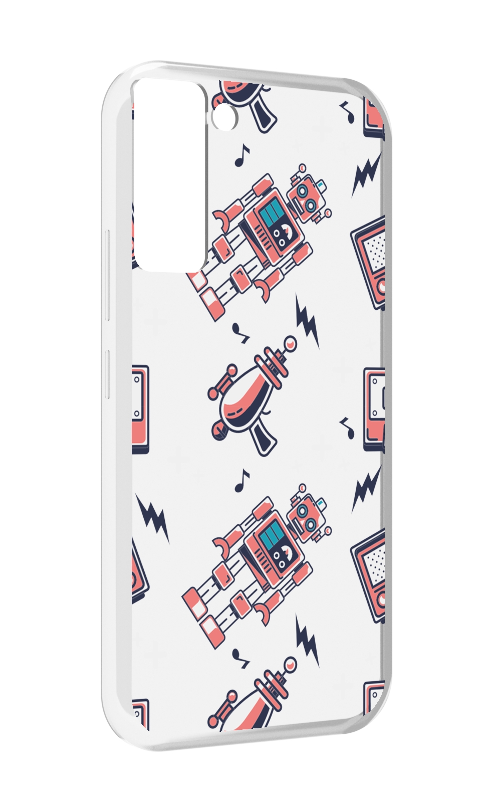 

Чехол MyPads мини-роботы для Tecno Pop 5 LTE / Pop 5 Pro, Прозрачный, Tocco
