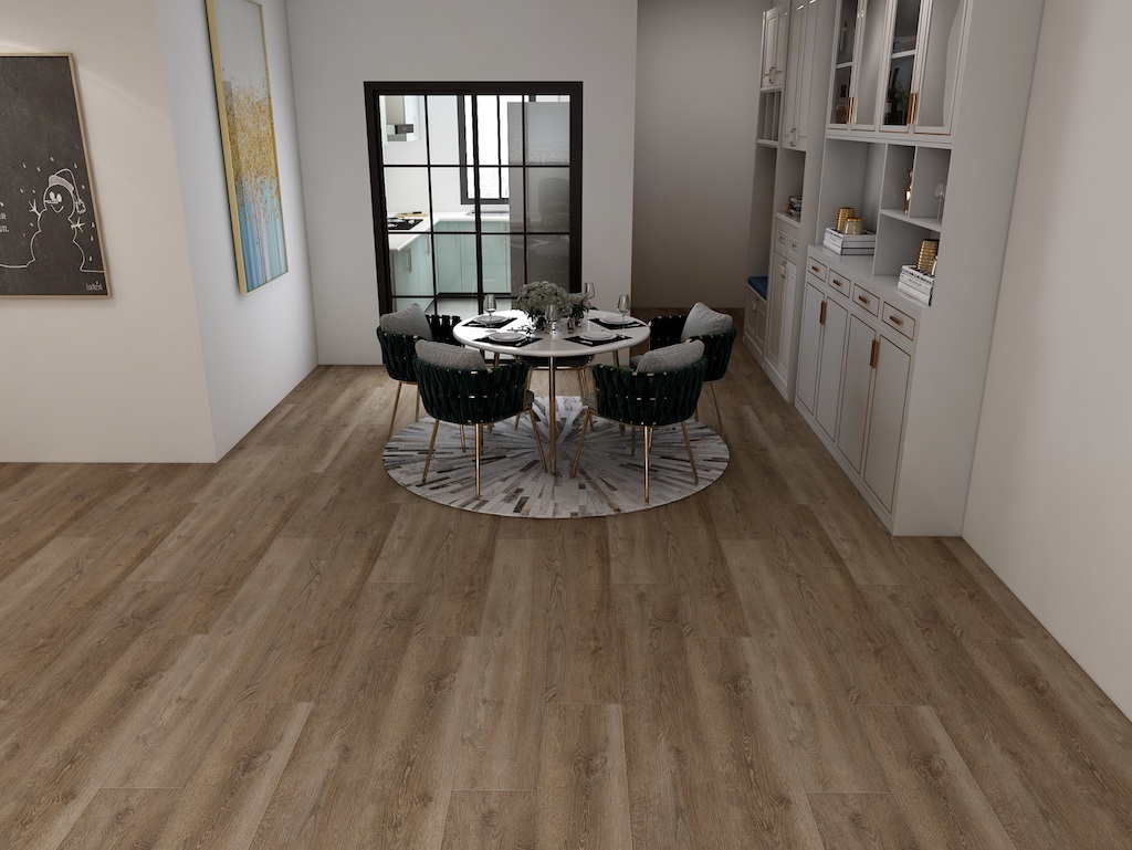 Плитка ПВХ Floorwood SPC Genesis 190504HL-07 Дуб Лауфер Р0047962