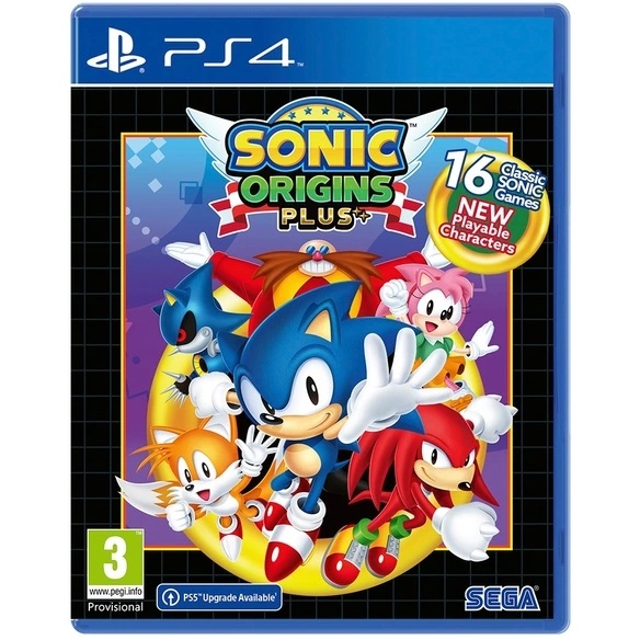 

Игра Sonic Origins Plus Limited Edition (PlayStation 4, русские субтитры), Sonic Origins Plus