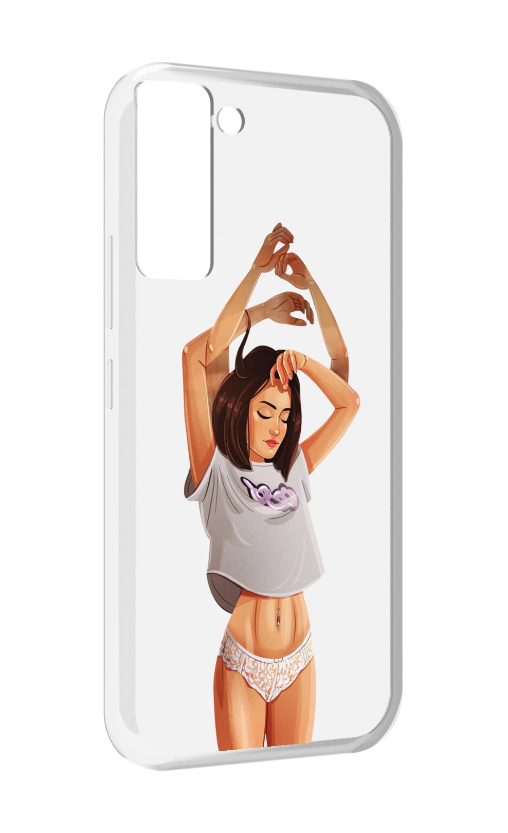 

Чехол MyPads много-рук женский для Tecno Pop 5 LTE / Pop 5 Pro, Прозрачный, Tocco