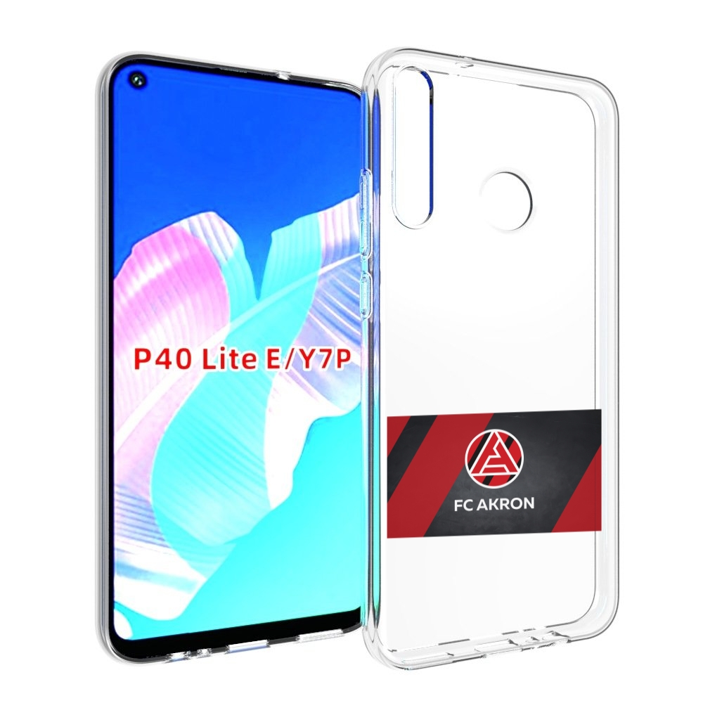 

Чехол бампер MyPads фк акрон тольятти мужской для Huawei P40 Lit, Прозрачный, Tocco